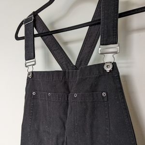 Black overalls